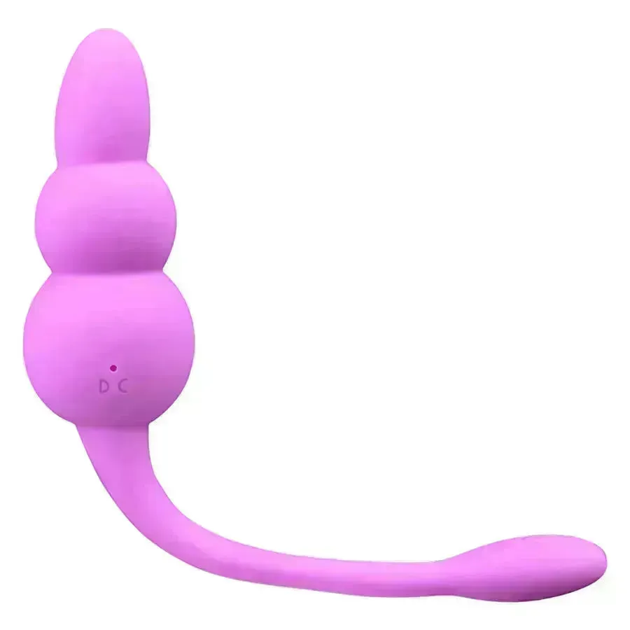 Silicone Vibrating Anal Plug