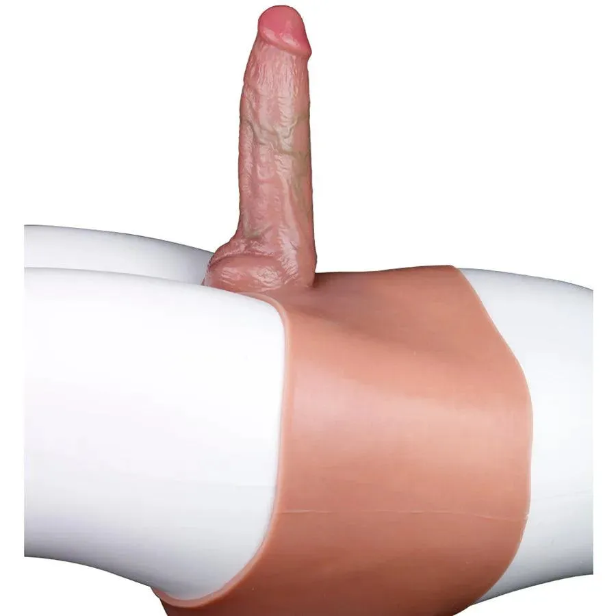 Silicone Wearable Hollow Dildo for Couples