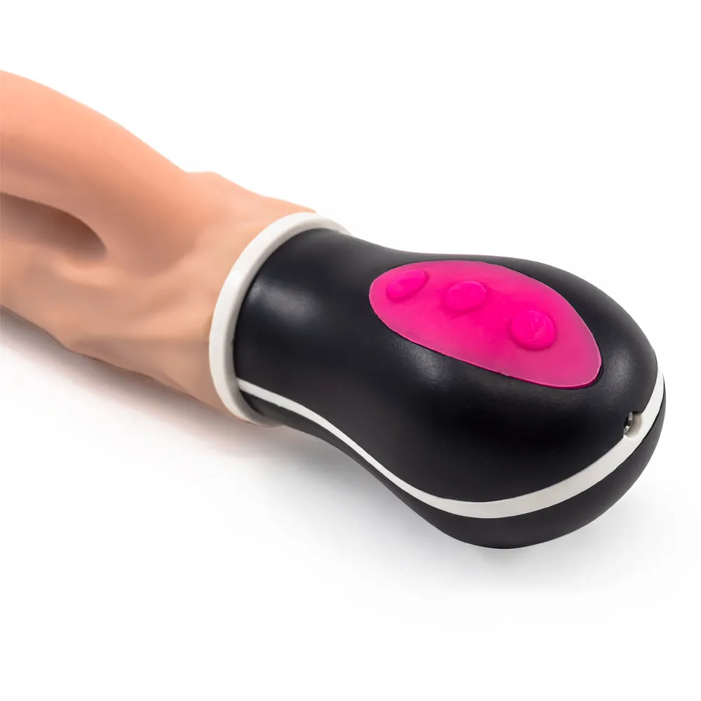 Skinsations Cumquake Thrusting Warming Rabbit Vibrator