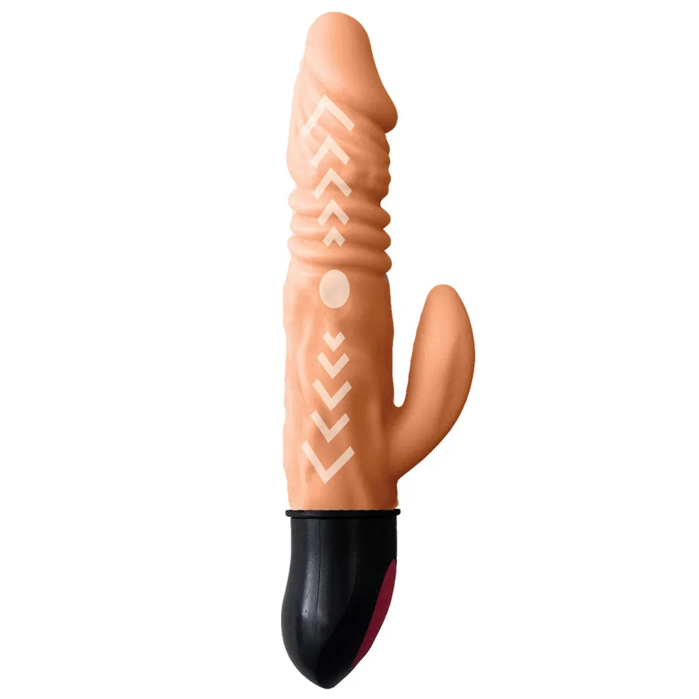 Skinsations Cumquake Thrusting Warming Rabbit Vibrator
