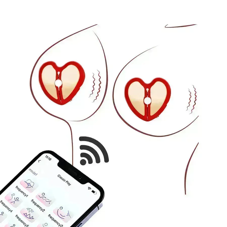 Smart App Control Nipple Sex Toy