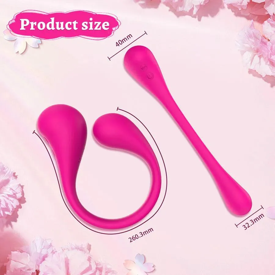 Smart APP Controlled Dual Head Vibrating Sex Toy