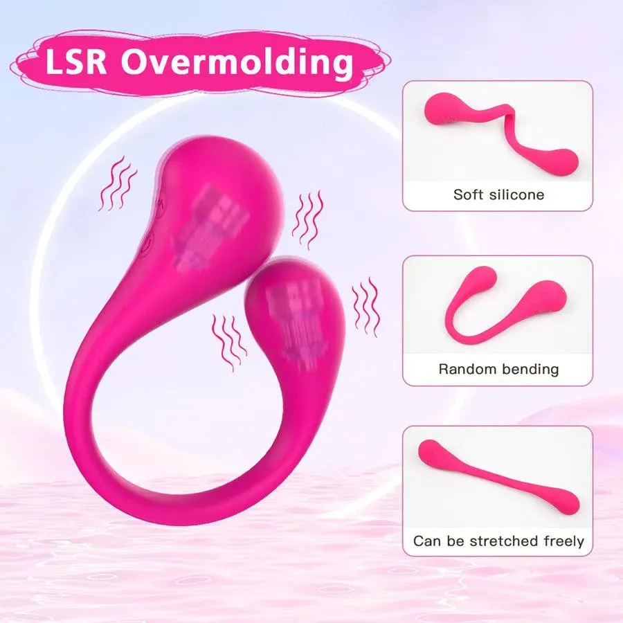 Smart APP Controlled Dual Head Vibrating Sex Toy