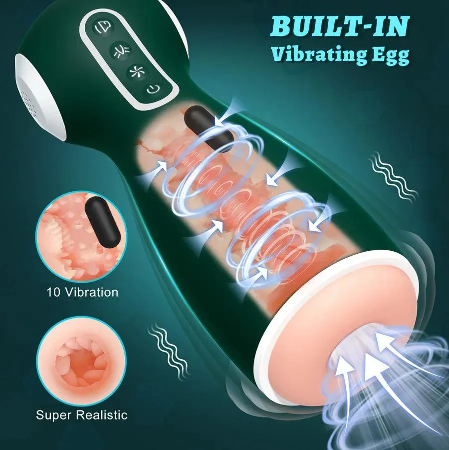 Smart APP Controlled Sucking Male Masturbator