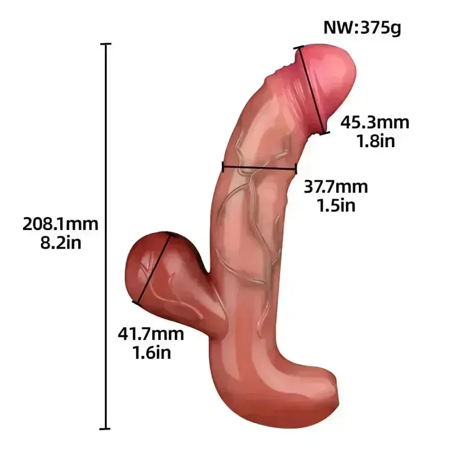 Smart Heating Realistic Dildo Vibrator