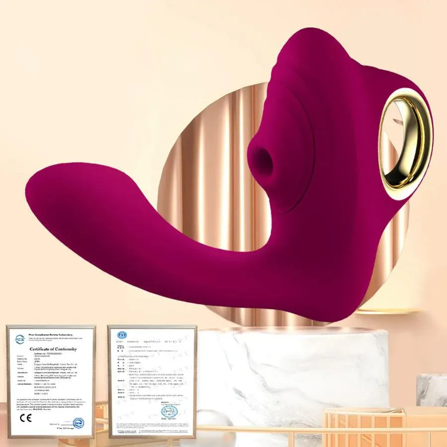 Smart Heating Sucking Vibrator for Women