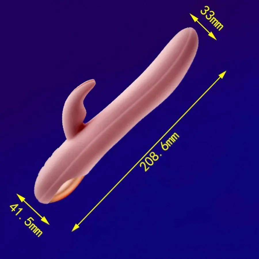 Smart Heating Swing Rabbit Vibrator for Women