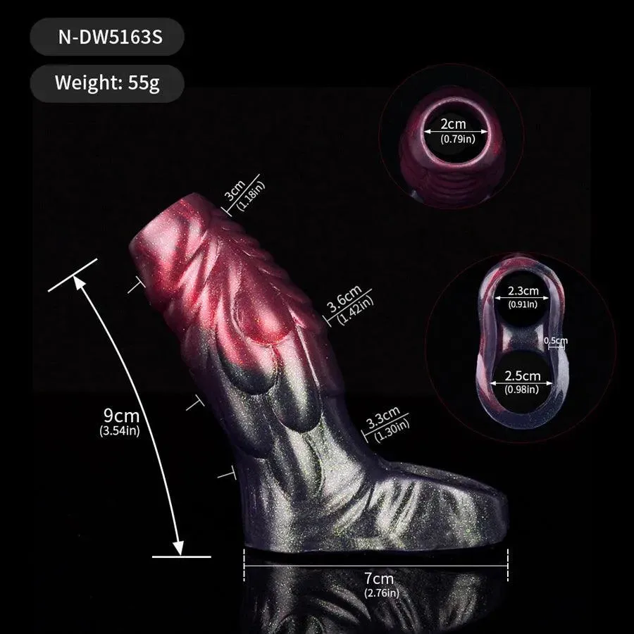 Soft Silicone Dick Extension Sleeve for Men