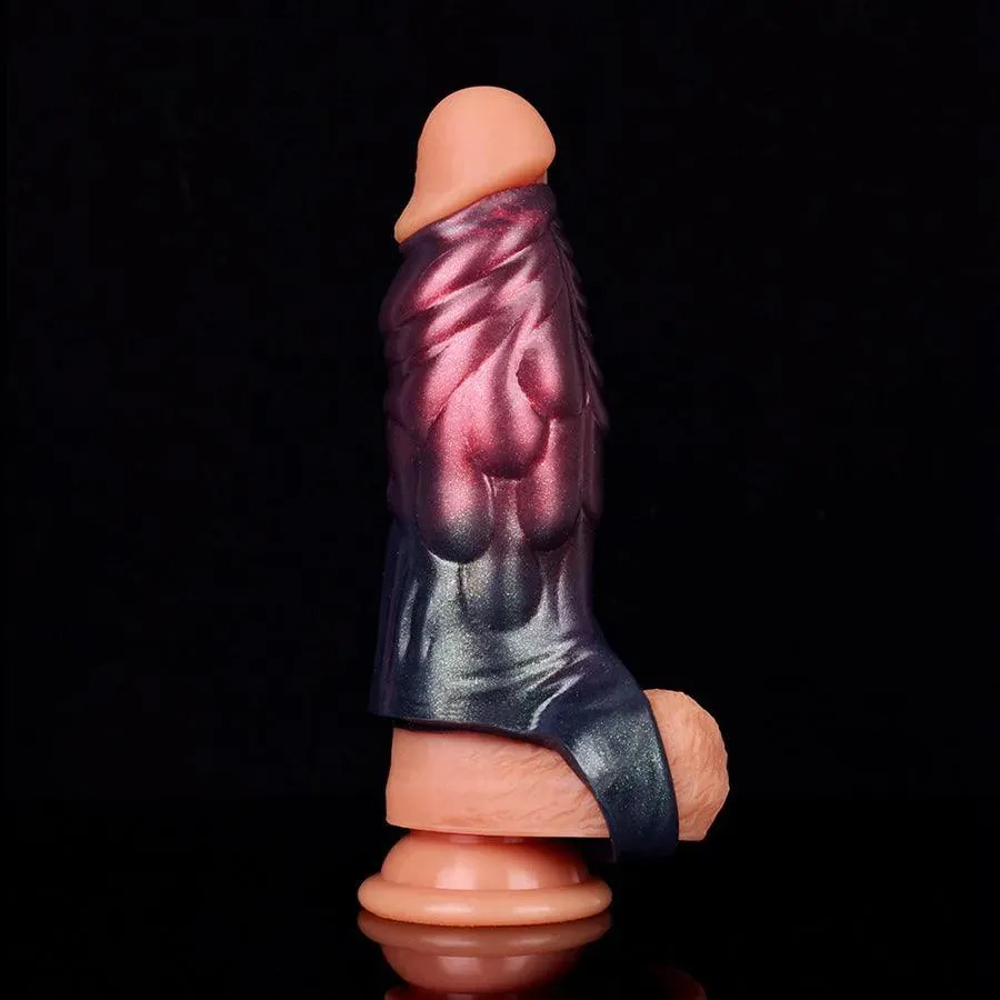 Soft Silicone Dick Extension Sleeve for Men
