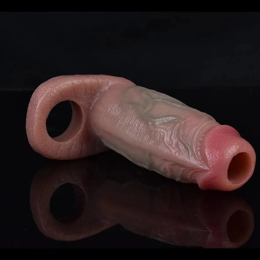 Soft Silicone Dick Sleeve for Men