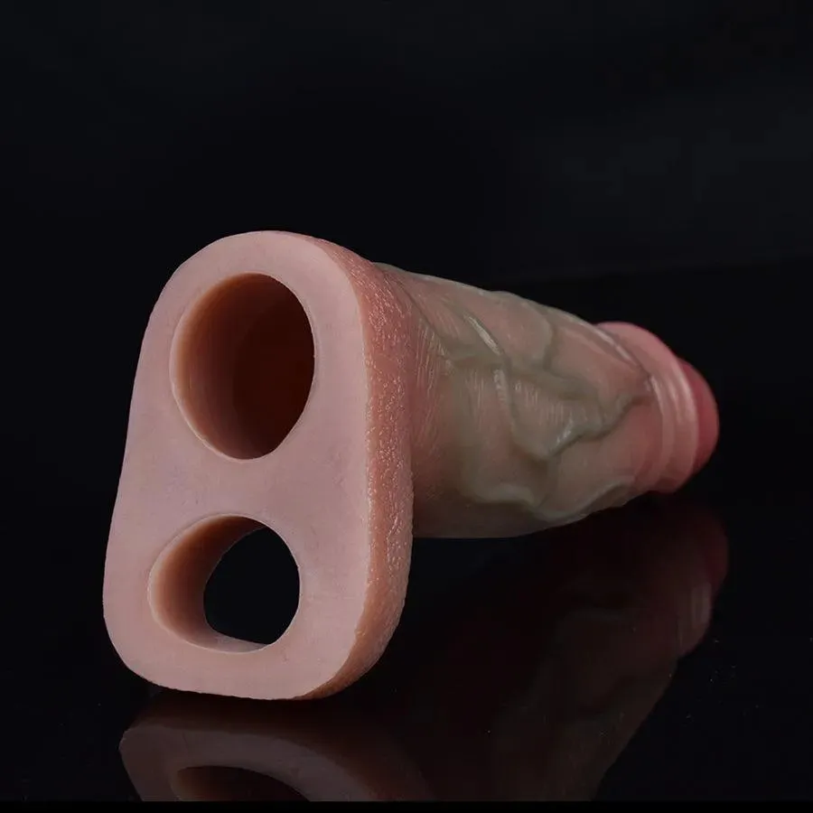 Soft Silicone Dick Sleeve for Men