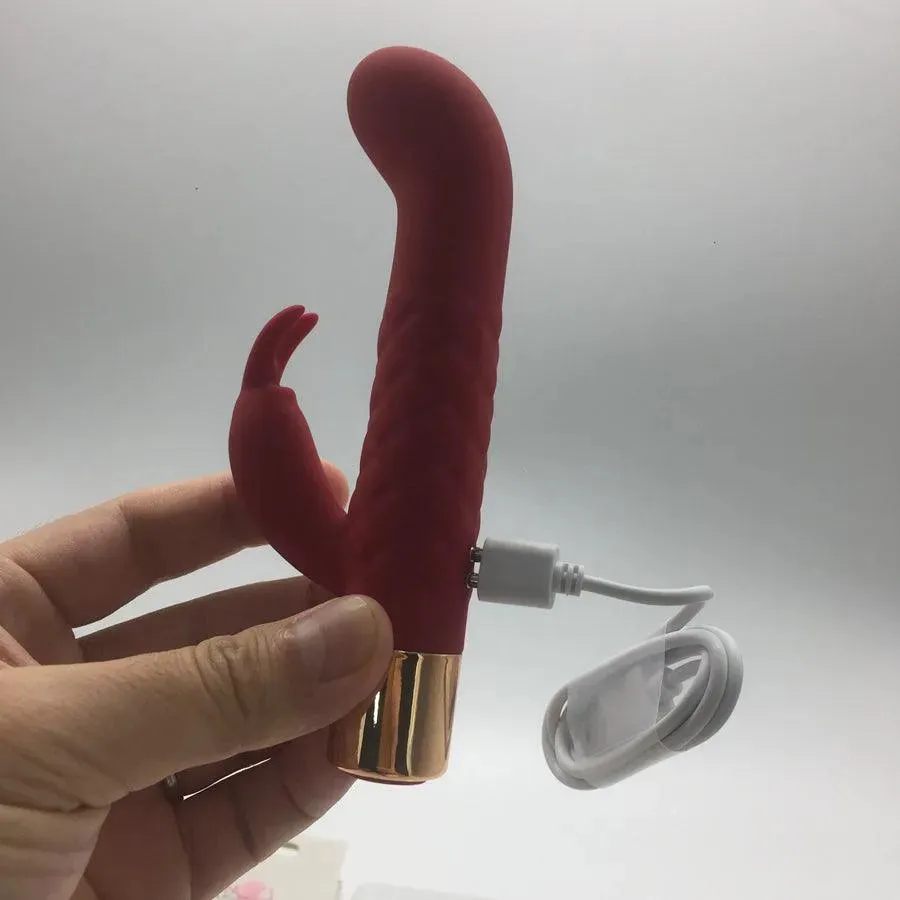Soft Silicone Mini Diamond Rabbit Vibrator