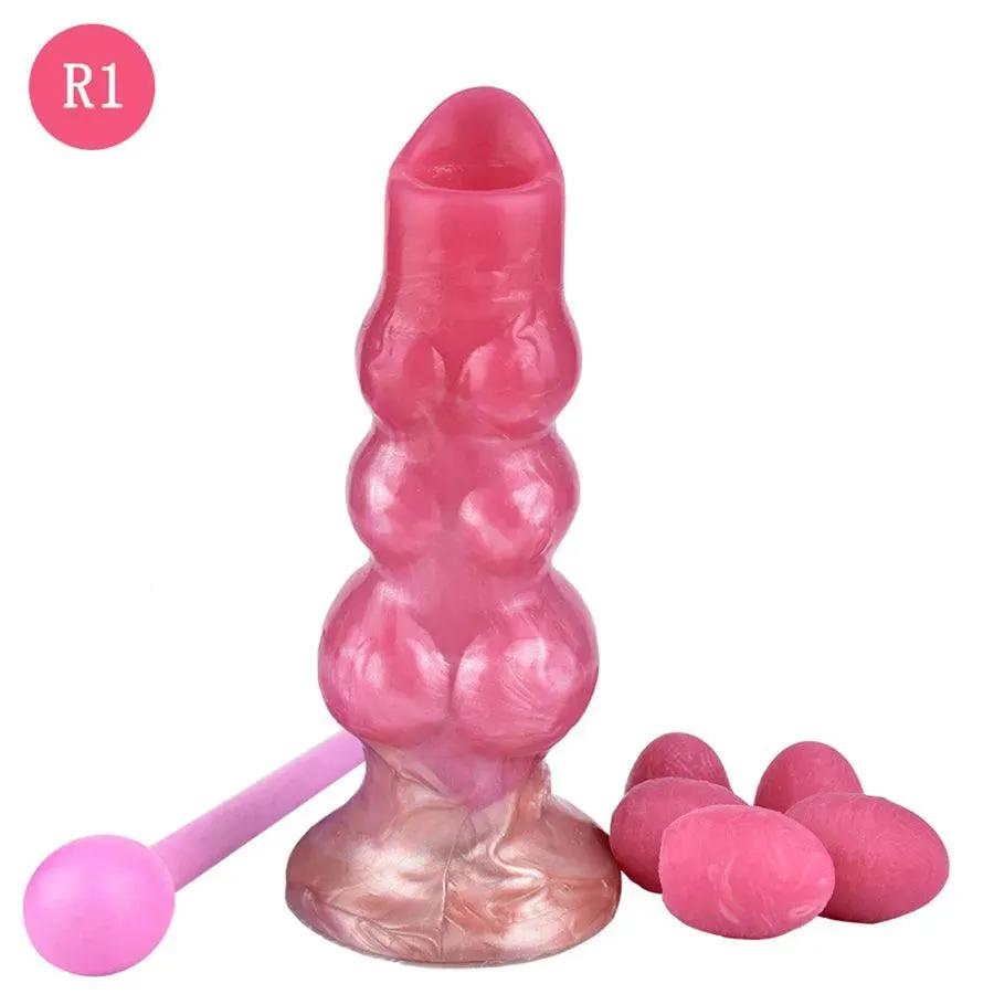 Soft Silicone Ovipositor Dildo Sex Toy