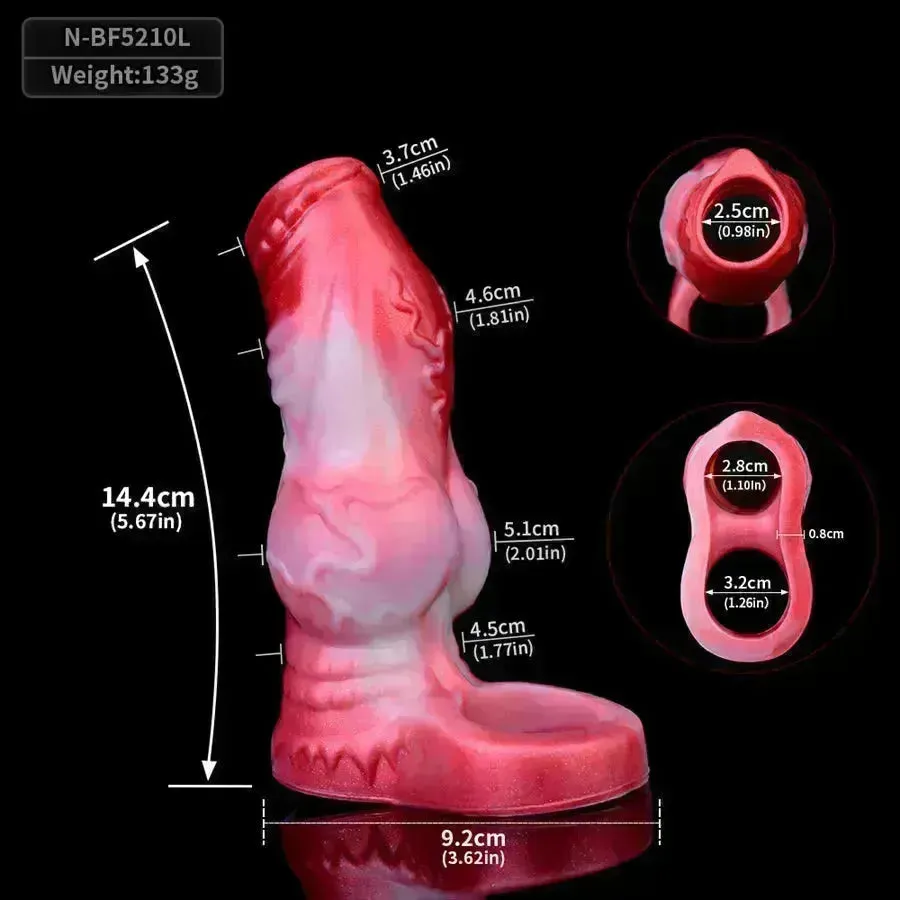 Soft Silicone Penis Extender Sleeve