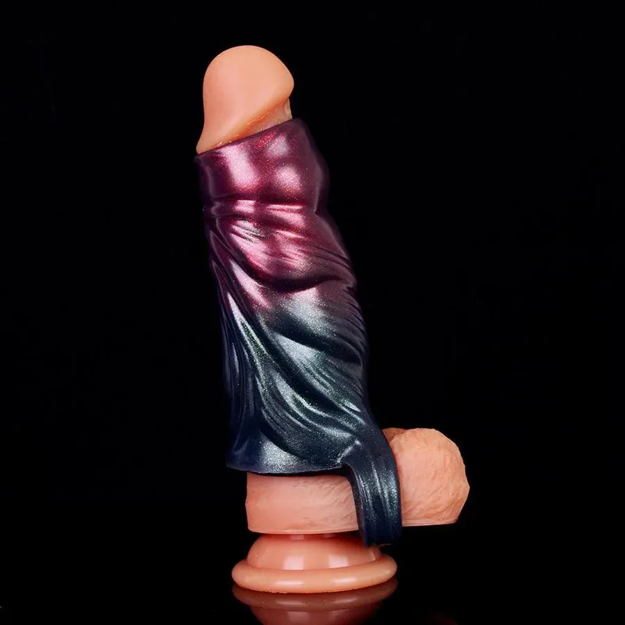 Soft Silicone Penis Extension Sleeve Sex Toy