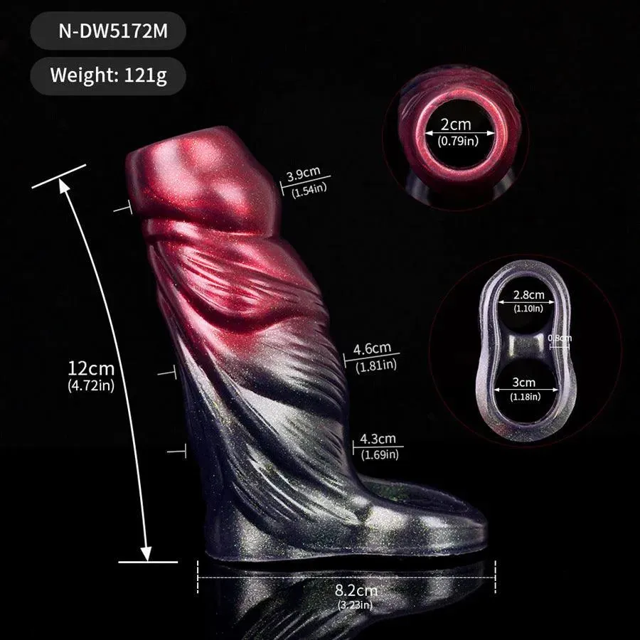 Soft Silicone Penis Extension Sleeve Sex Toy