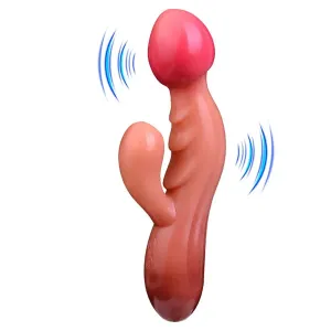 Soft Silicone Rabbit Dildo Vibrator