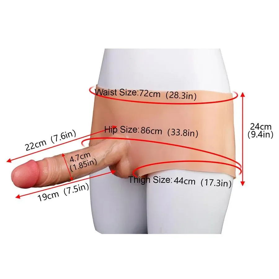 Soft Silicone Realistic Strap On