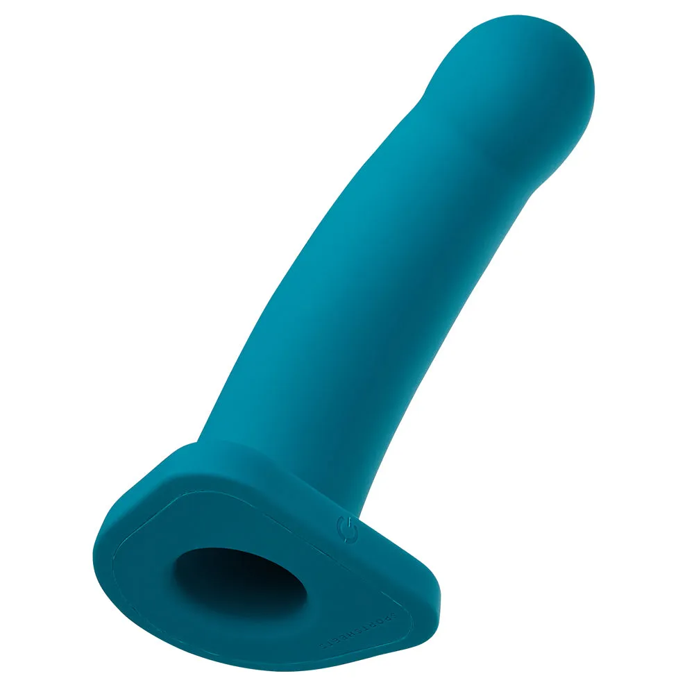 Sportsheets Lennox 8" Hollow Vibrating Silicone Sheath Dildo