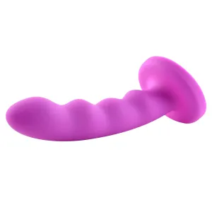 Sportsheets Nautia Solid Silicone 8" Ribbed G-Spot Dildo