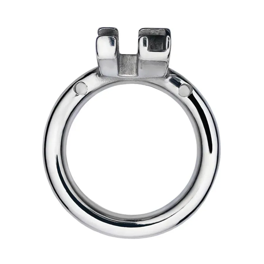 Stainless Steel Gauze Male Chastity Cage (Large)