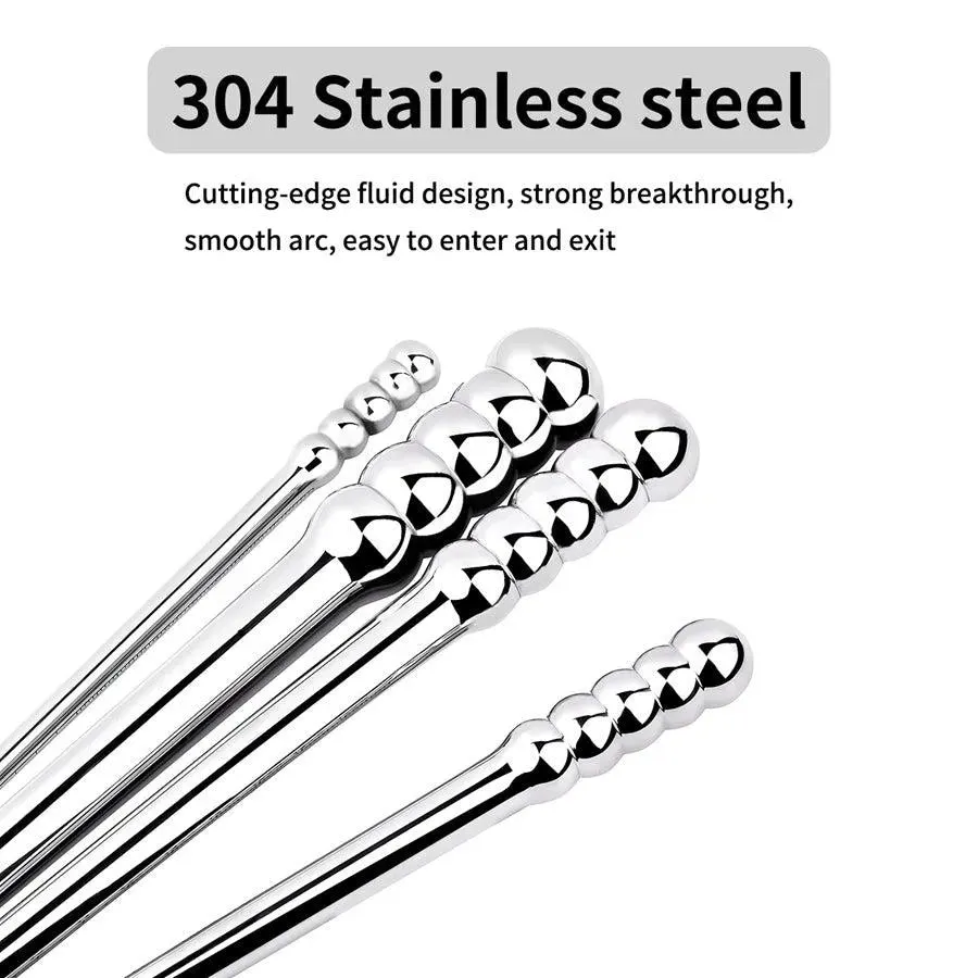 Stainless Steel Urethral Sounding Kink Sex Toy