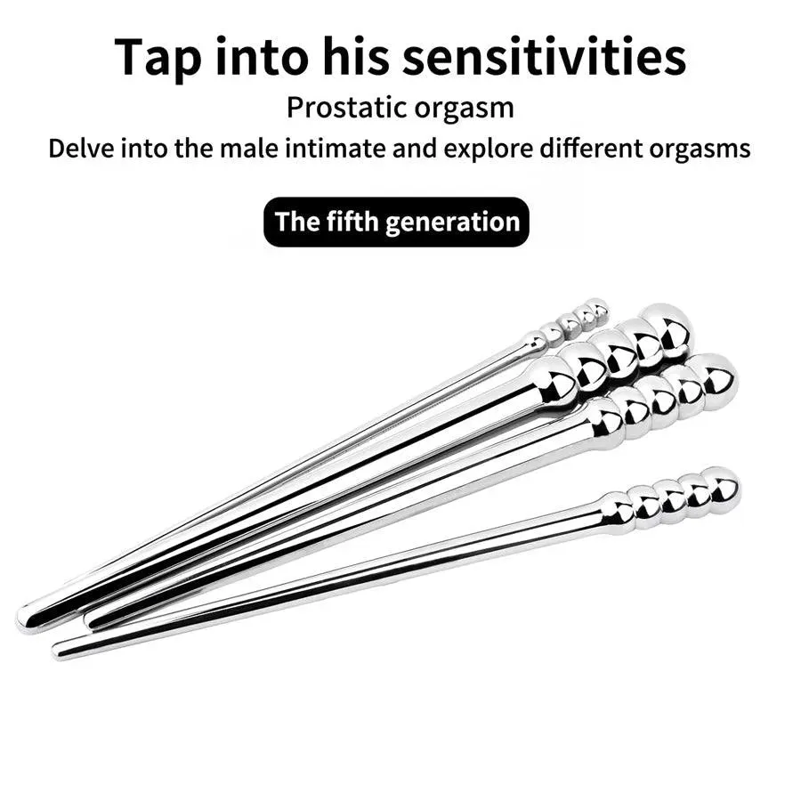 Stainless Steel Urethral Sounding Kink Sex Toy