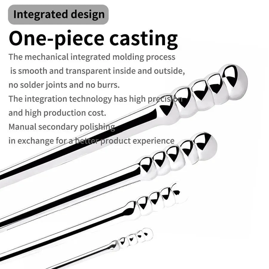Stainless Steel Urethral Sounding Kink Sex Toy