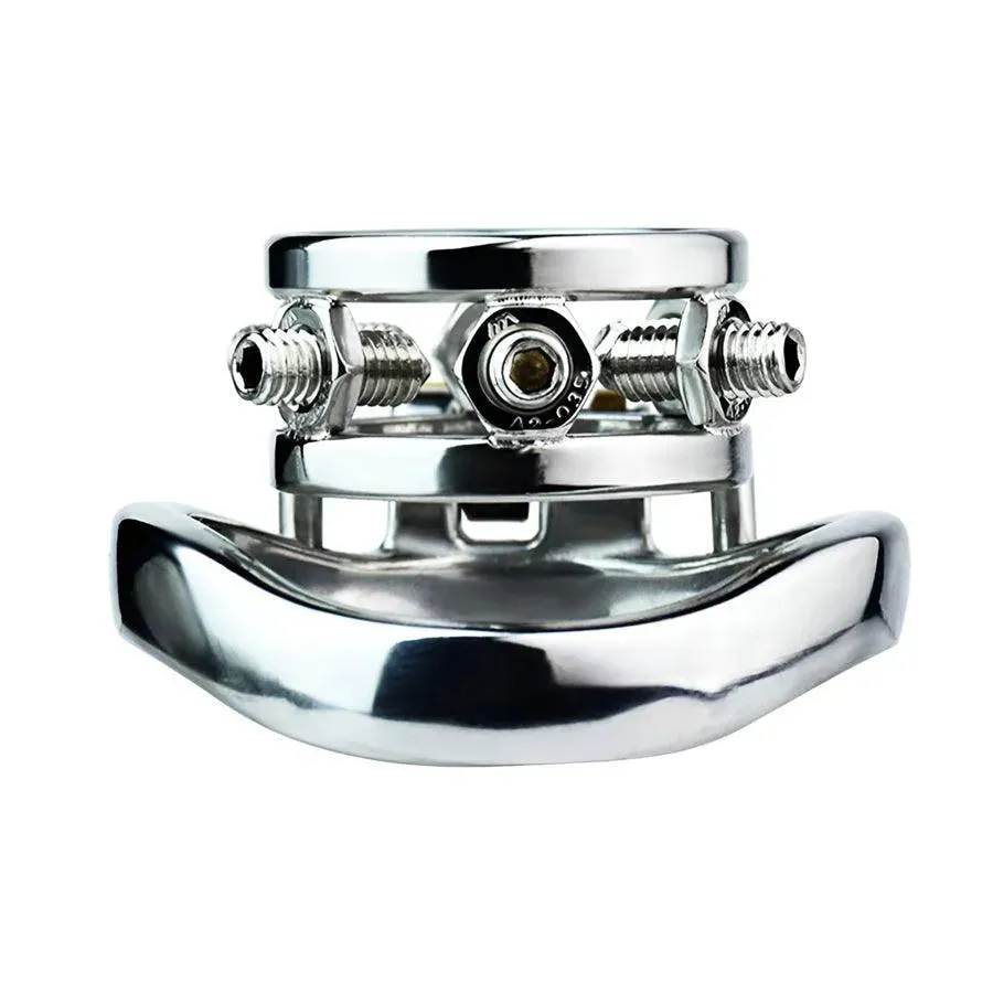 Steel Male Chastity Cage Belt BDSM Toy