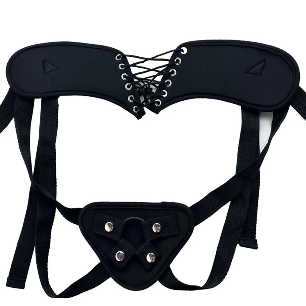 Strap-on Dildo Realistic Silicone Dildo Wearable Sex Harness for Couple Pegging