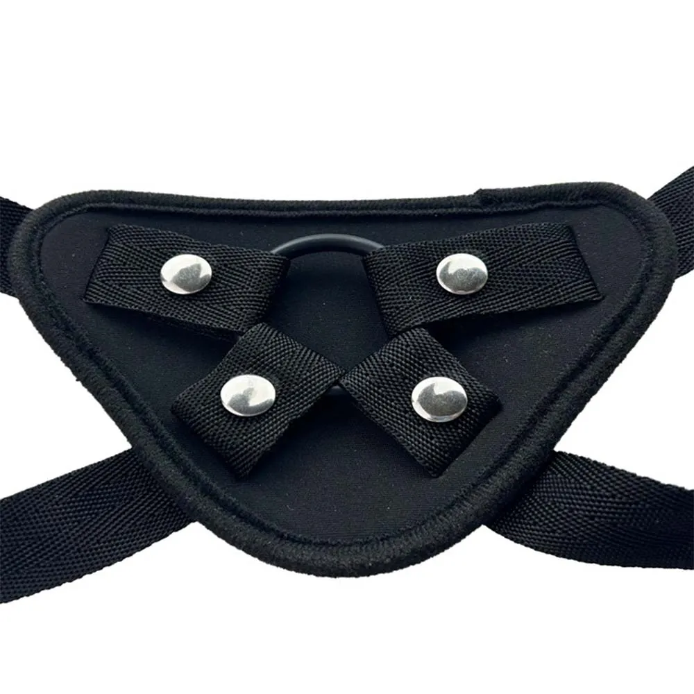 Strap-on Dildo Realistic Silicone Dildo Wearable Sex Harness for Couple Pegging