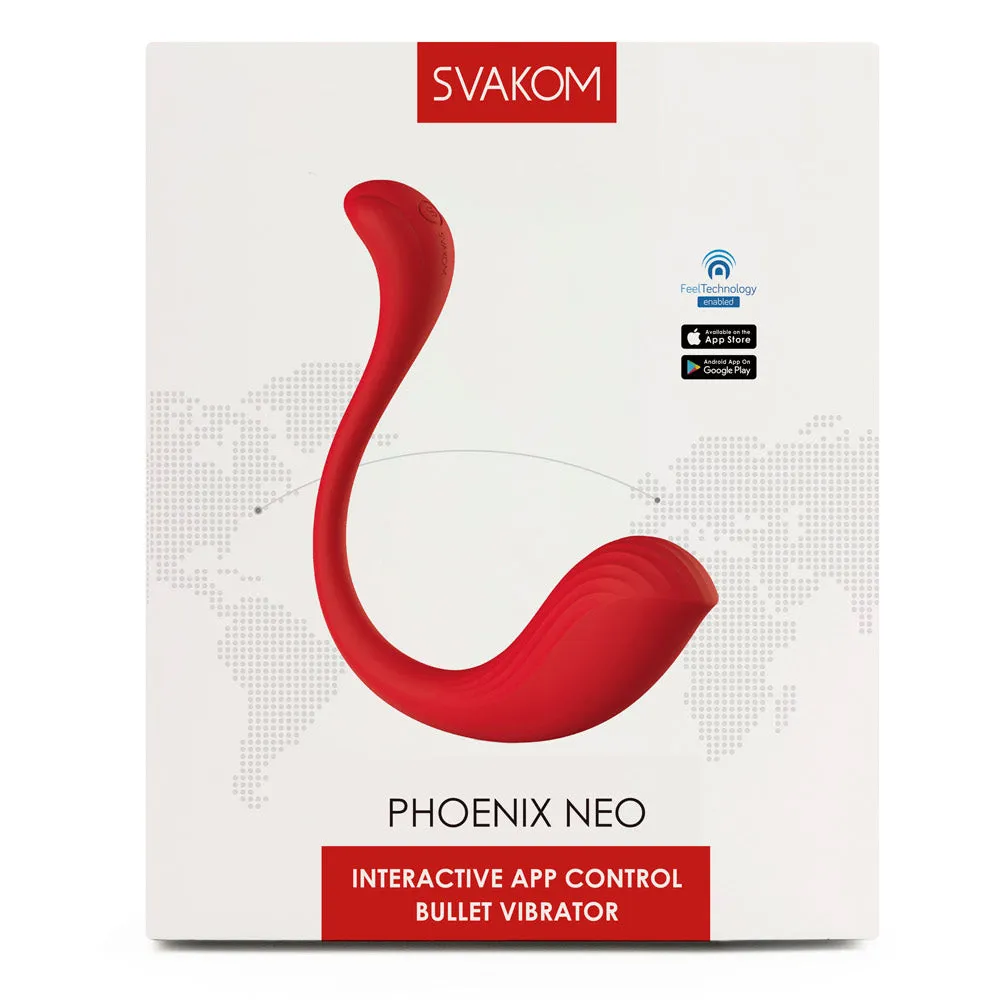 Svakom Neo Phoenix Interactive Wearable Bullet Vibrator