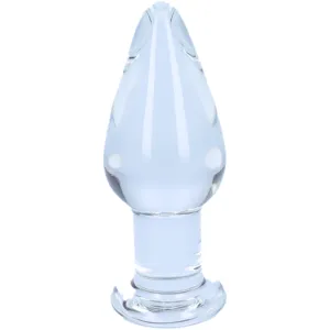 Tapered Glass Anal Plug