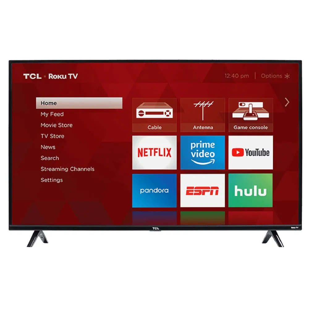 TCL 43" Class FHD (1080P) Roku Smart LED TV (43S325)