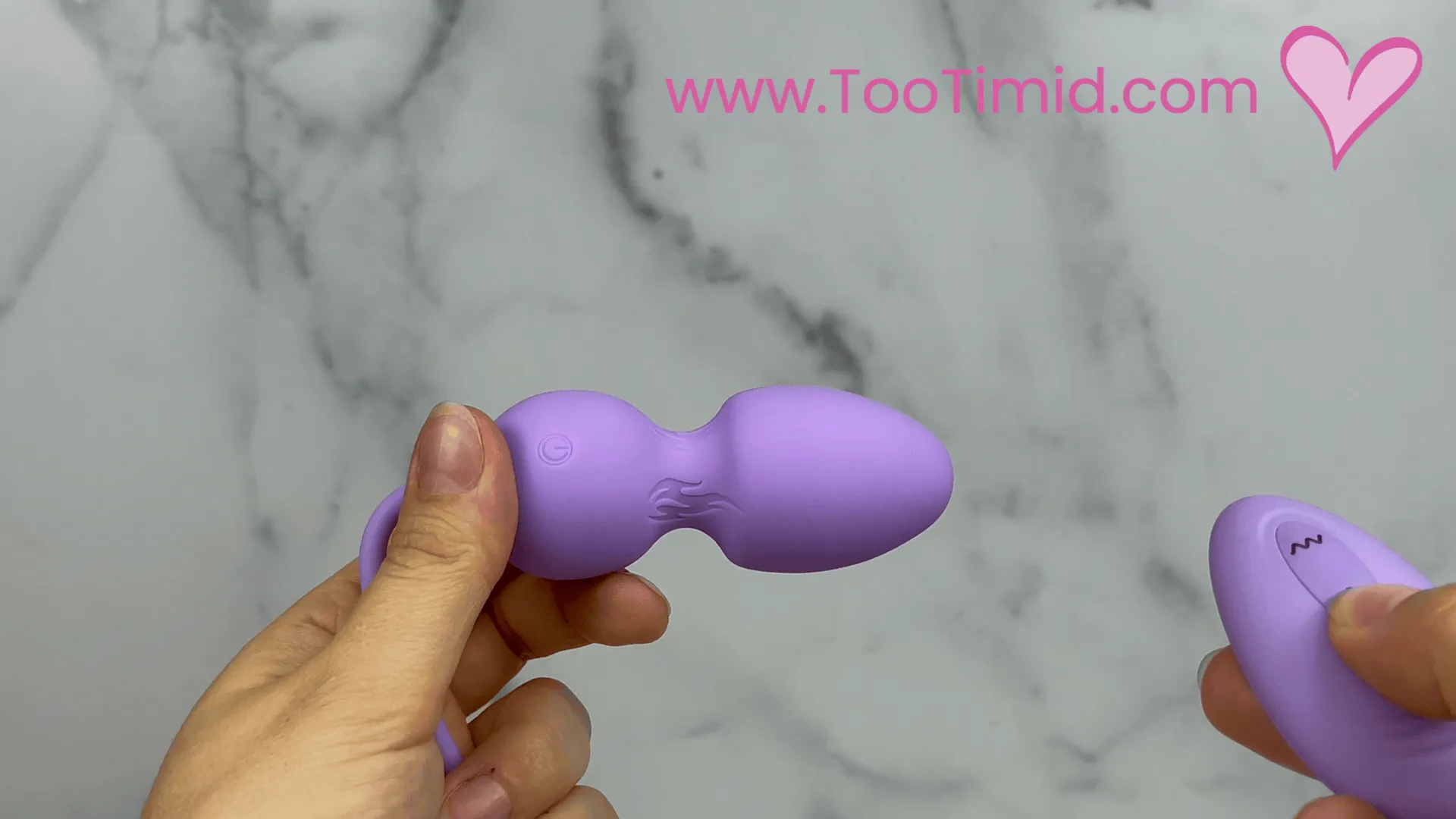 The Menina - Bouncing and Rolling Silicone Vibrating Kegel Exerciser with Remote