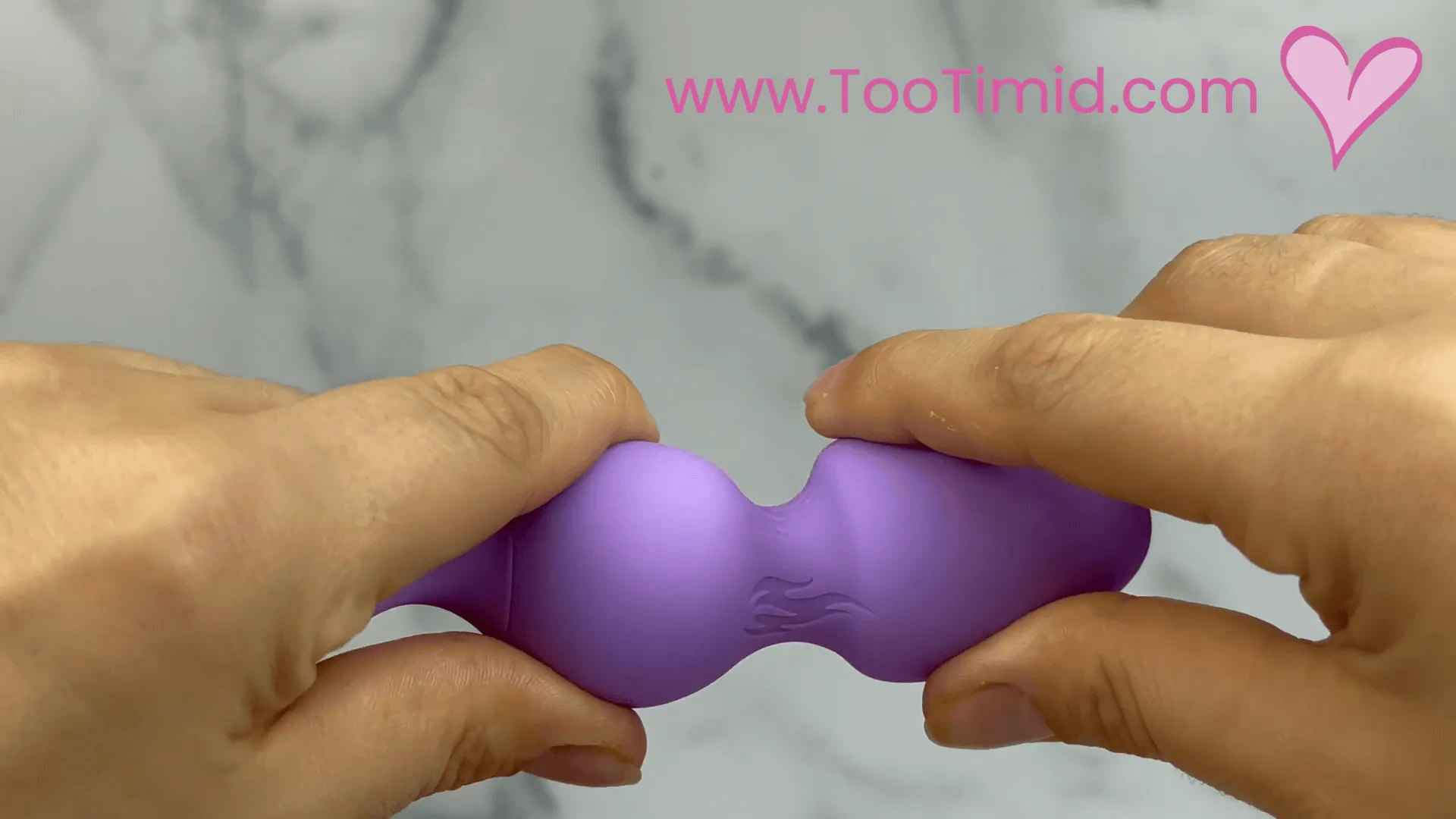 The Menina - Bouncing and Rolling Silicone Vibrating Kegel Exerciser with Remote
