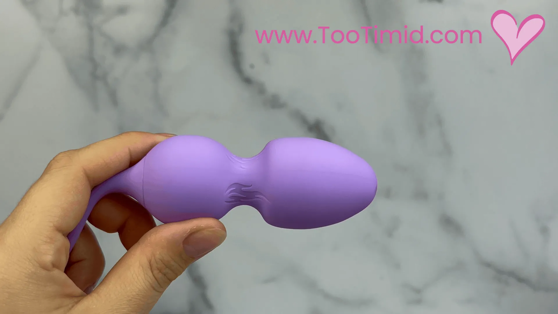 The Menina - Bouncing and Rolling Silicone Vibrating Kegel Exerciser with Remote