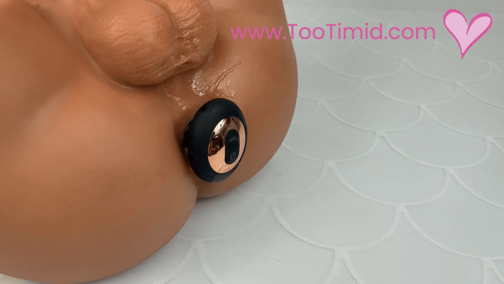THE RIMMER Wireless Rotating & Rim Job Silicone Anal Plug