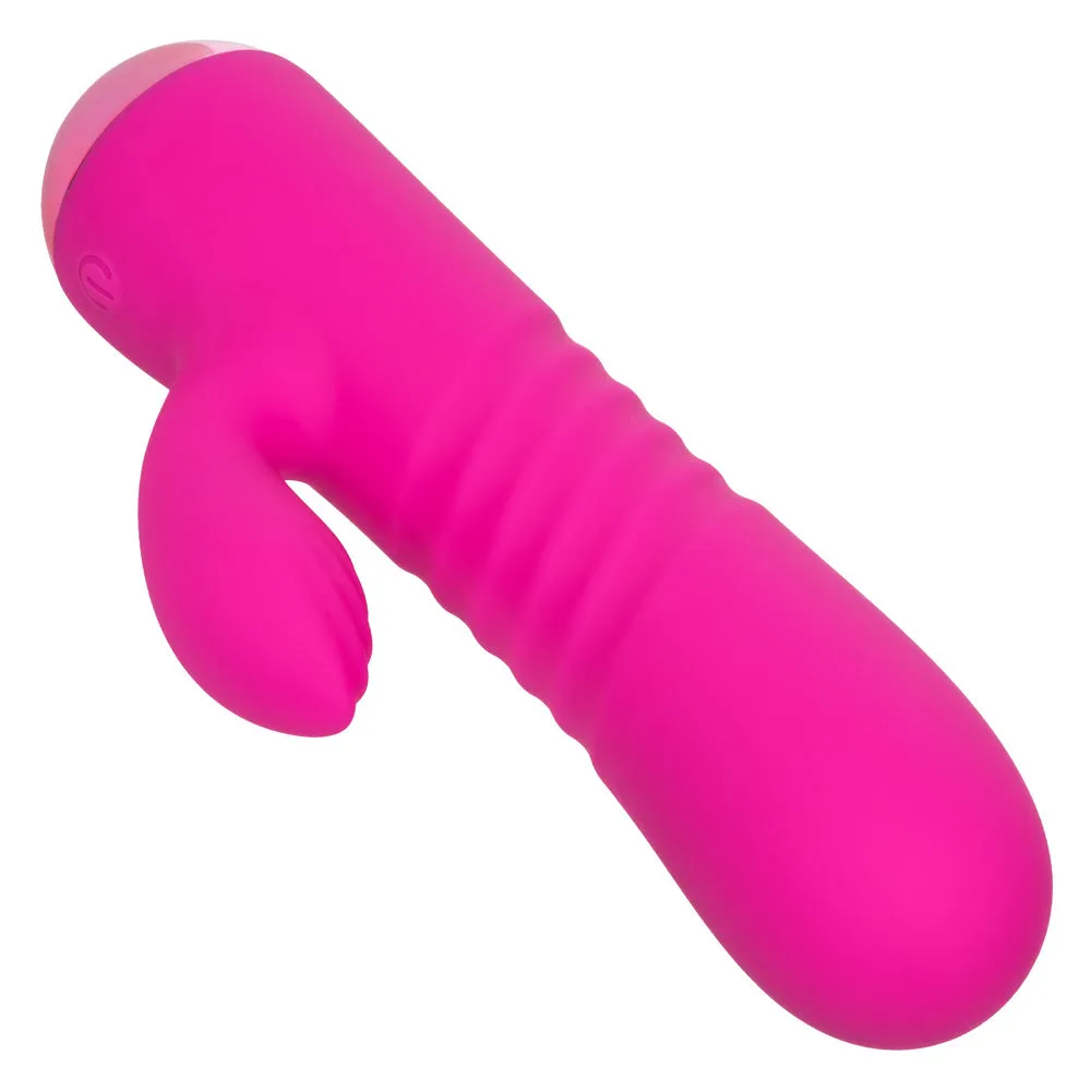 Thicc Chubby Honey Girthy Ribbed G-Spot Rabbit Vibrator