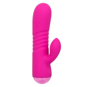 Thicc Chubby Honey Girthy Ribbed G-Spot Rabbit Vibrator