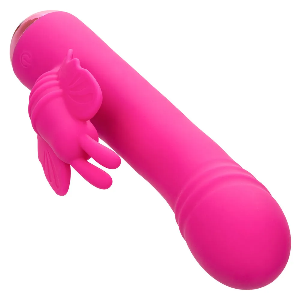 Thicc Chubby Rotating Butterfly Liquid Silicone Rabbit Vibrator