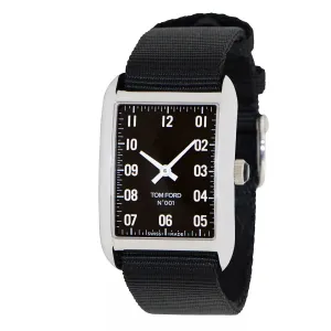 Tom Ford N.001 Quartz Black Dial Men's Watch