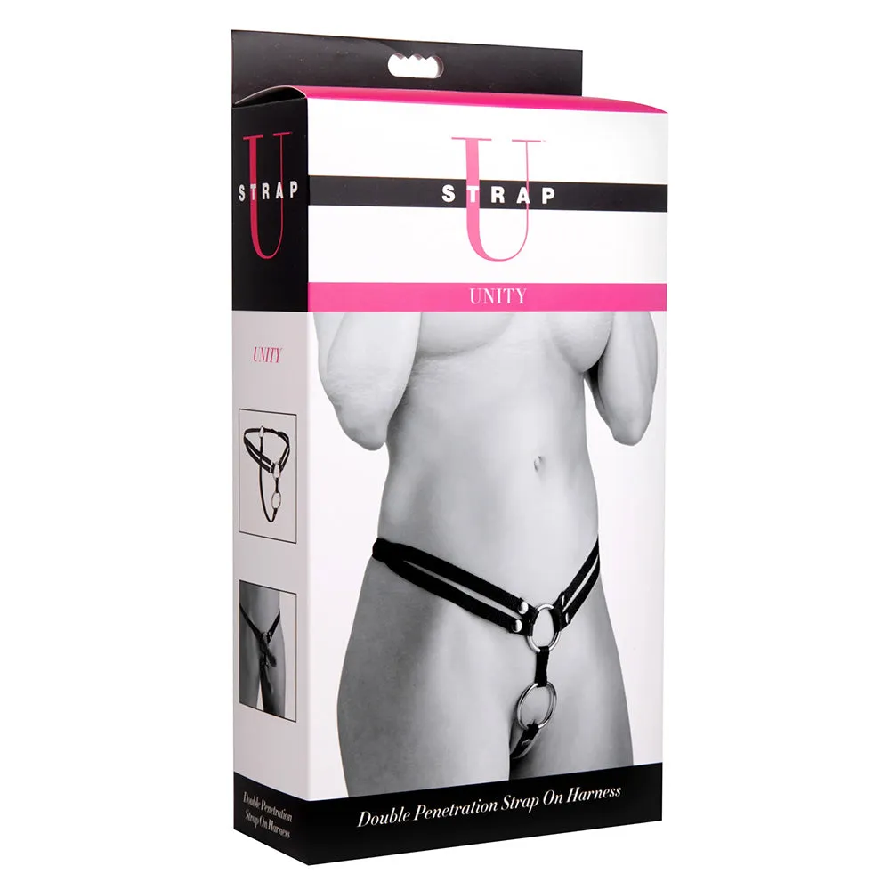 Unity Double Penetration Strap-On Harness