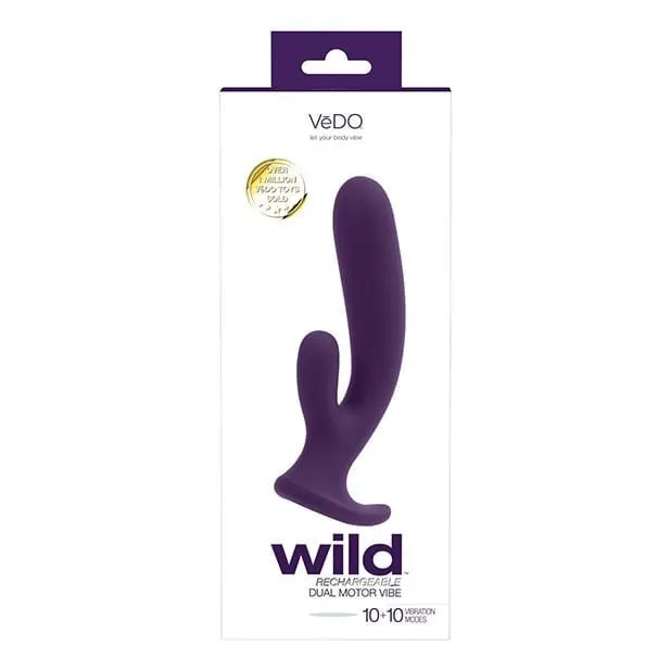 VeDO - Wild Rechargeable Dual Rabbit Vibrator