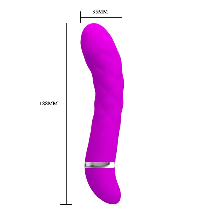 Vibrator - G-Spot Style - Truda Super Soft 7 Function Squishy Vibe