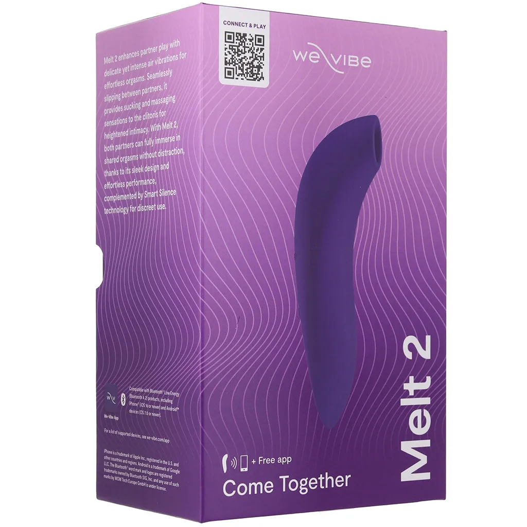 We-Vibe Melt 2 Pleasure Air Clitoral Stimulator in Purple