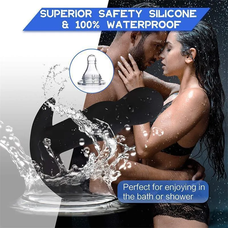 Wearable Remote Control 360° Rotatable 10 Vibrating Prostate Massager