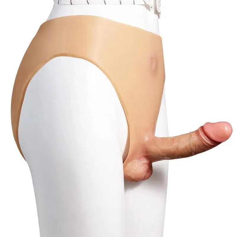 Wearable Silicone Lesbian Strapon Dildo
