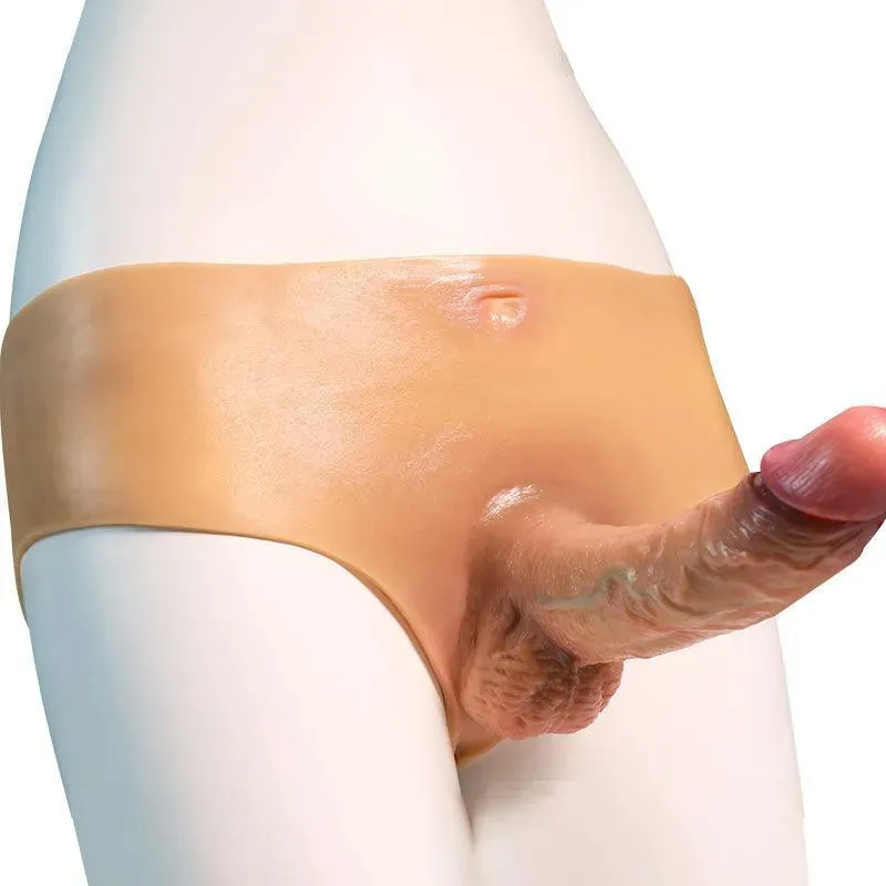Wearable Silicone Lesbian Strapon Dildo