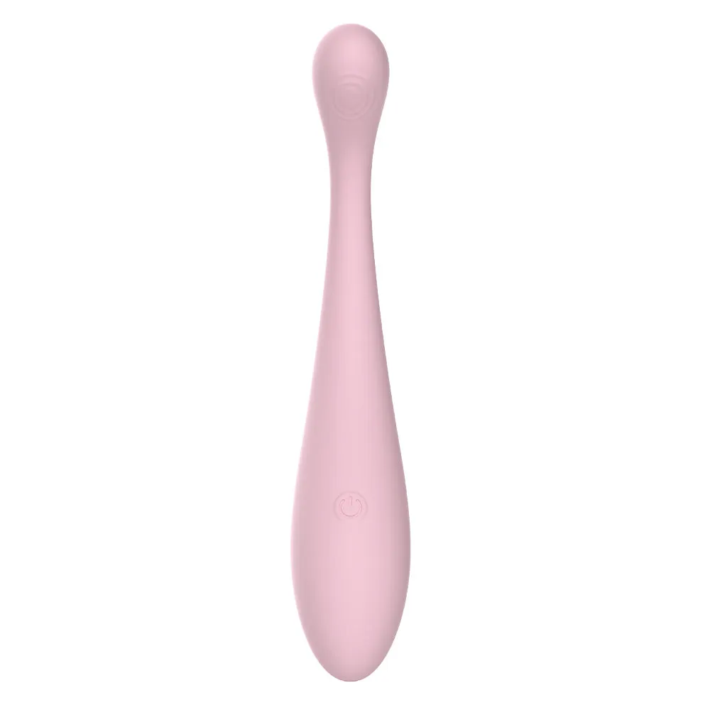 Winyi Crystal Curved Liquid Silicone G-Spot Vibrator
